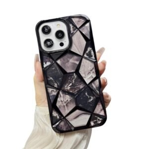 Diamond Look Fancy Case for iPhone 14 Pro Max (Black)