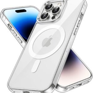 Clear Back Case Cover for iPhone 14 Pro