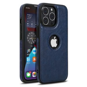 Genuine Leather Finish Back Cover for IPhone 13 Pro