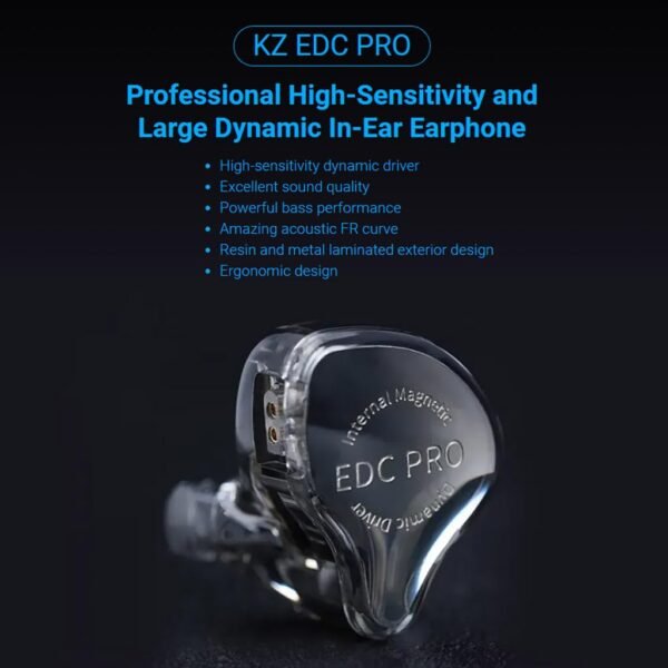 Kingskart KZ EDC PRO – HiFi Wired IEM Earphones