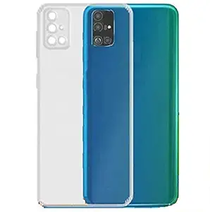 KingsKart Crystal Clear Silicone Case for Samsung Galaxy A71 – Premium Protection with Sleek Design