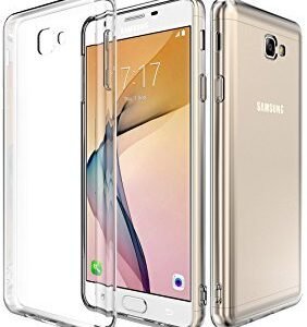 KingsKart Crystal Clear Silicone Case for Samsung Galaxy J7 – Premium Protection with Sleek Design