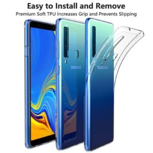 KingsKart Crystal Clear Silicone Case for Samsung Galaxy A9 – Premium Protection with Sleek Design