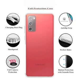 KingsKart Crystal Clear Silicone Case for Samsung Galaxy A21 – Premium Protection with Sleek Design