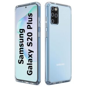 KingsKart Crystal Clear Silicone Case for Samsung Galaxy S20 Plus – Premium Protection with Sleek Design