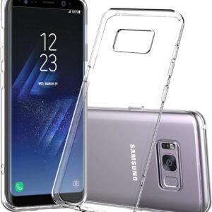 KingsKart Crystal Clear Silicone Case for Samsung Galaxy S8 plus – Premium Protection with Sleek Design