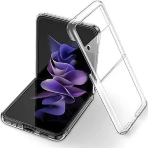 KingsKart Crystal Clear Silicone Case for Samsung Galaxy Z Flip 4 – Premium Protection with Sleek Design