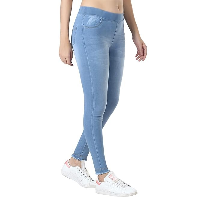 Women’s Ankle-Length Jeggings – Stretchable - Image 3