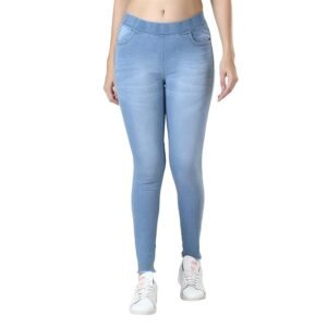 Women’s Ankle-Length Jeggings – Stretchable