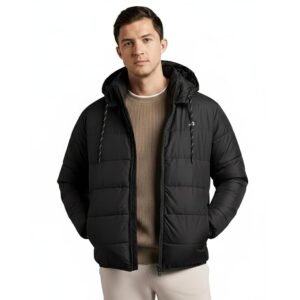 Jacket For Men Winter Wear Nylon Winter Standard Length Jacket For Men